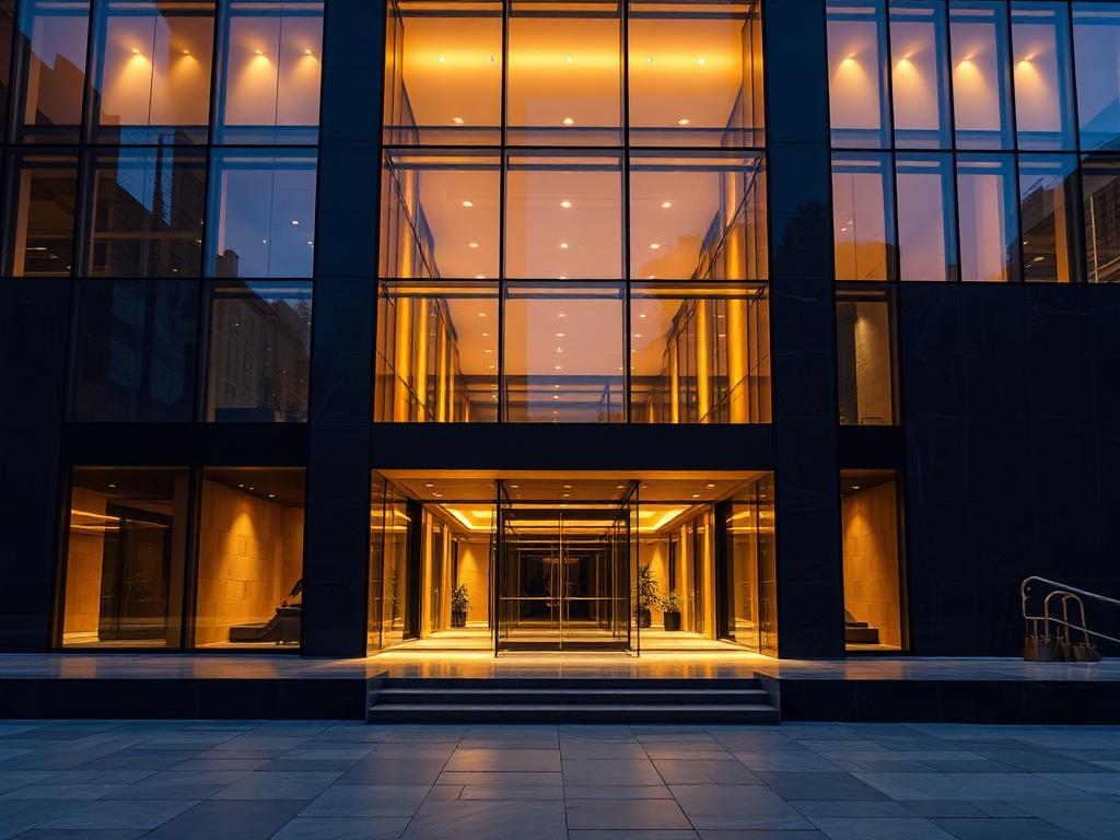 Commercial office building serviced by One Opulent Services